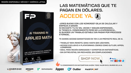 Convierte tu conocimiento en matemáticas en ingresos en dólares – SIN RECHAZOS. SIN PROCESOS ETERNOS.